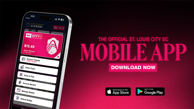Download the official St. Louis CITY SC App today!